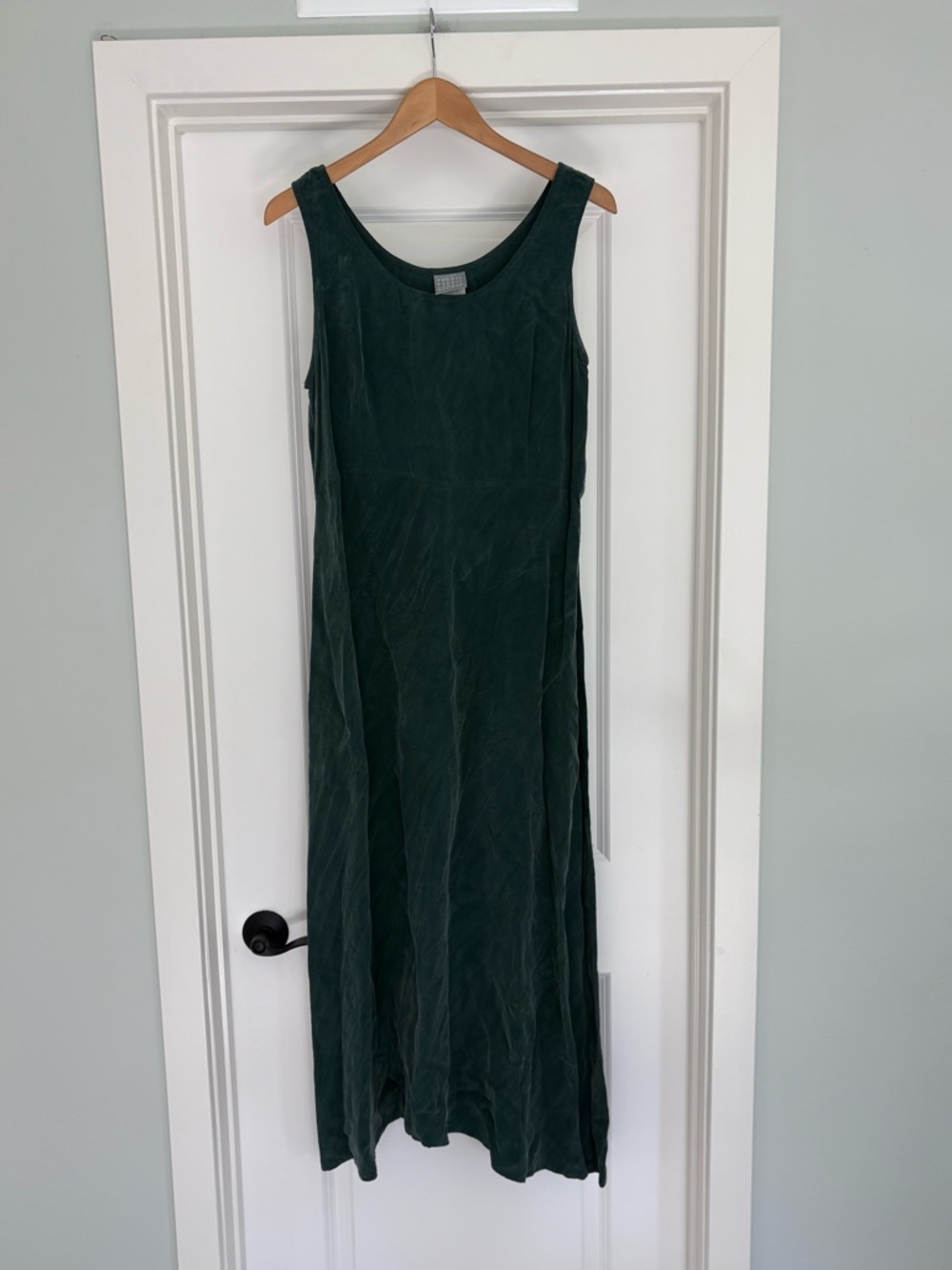 VTG Rabbit Rabbit Rabbit Design Velvet Maxi Dress 16 Renaissance
